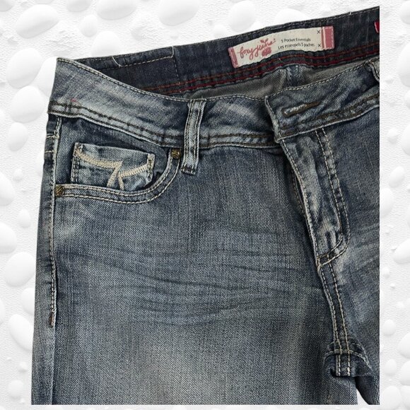 🦊 Foxy Jeans Capris — Vintage Y2K Size 9 - Picture 10 of 12